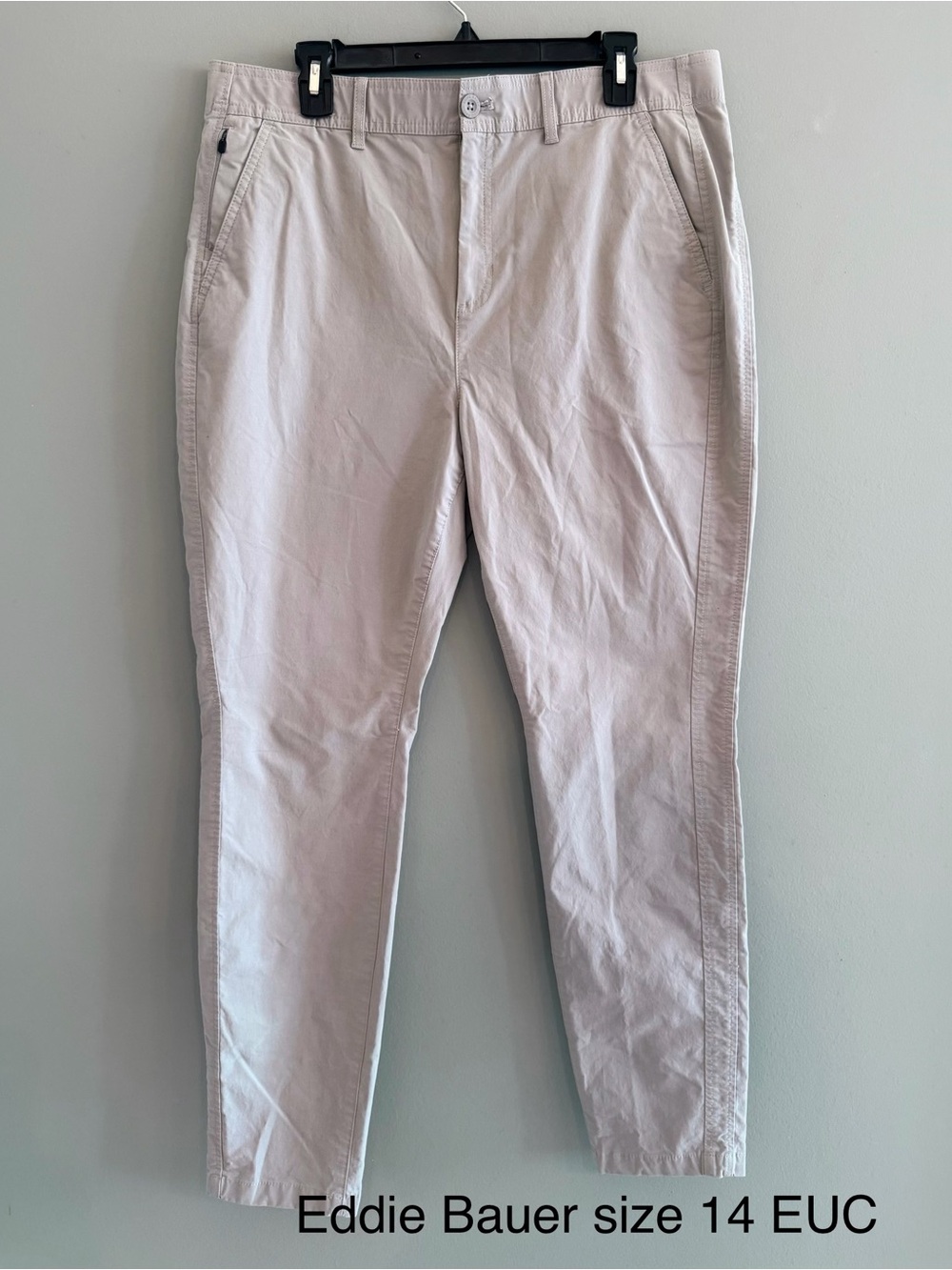 Eddie Bauer Beige/Tan Chino Pants - Slim Straight